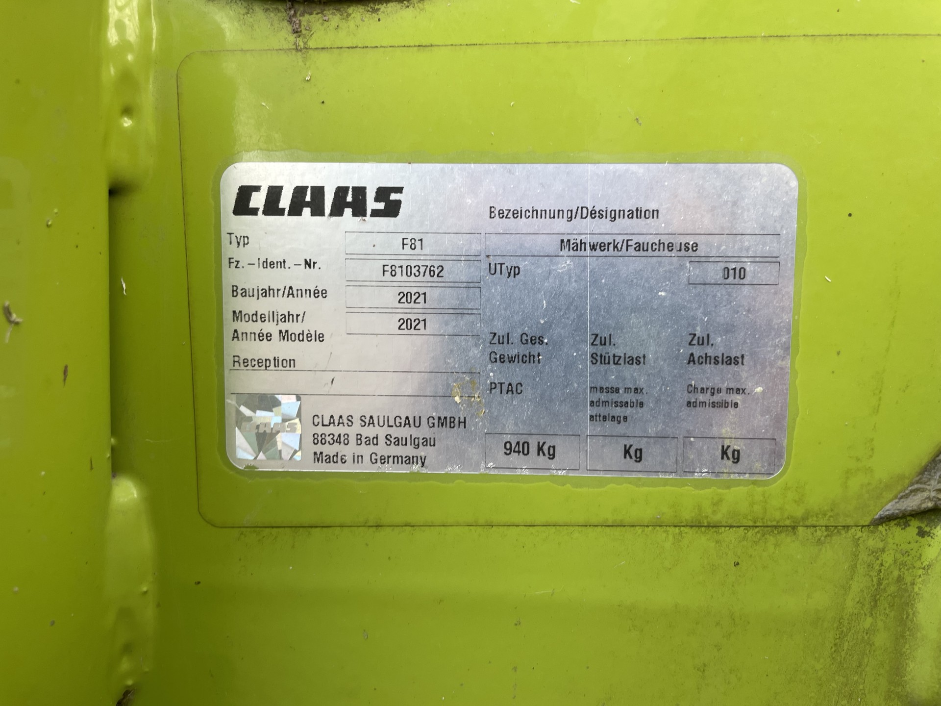 CLAAS DISCO 3200 CONTOUR