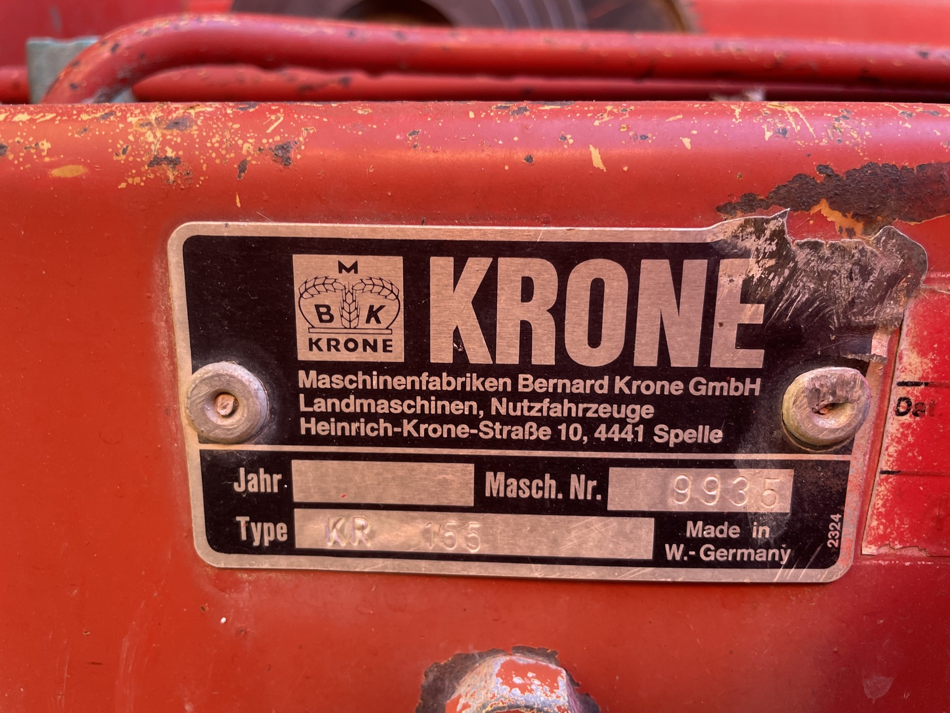 KRONE KR155