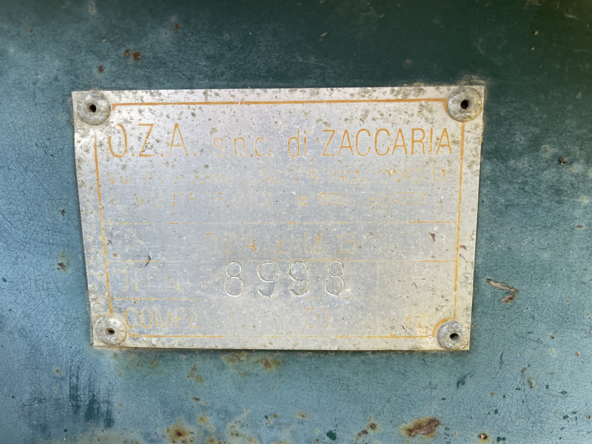 ZACCARIA 15 Q.LI