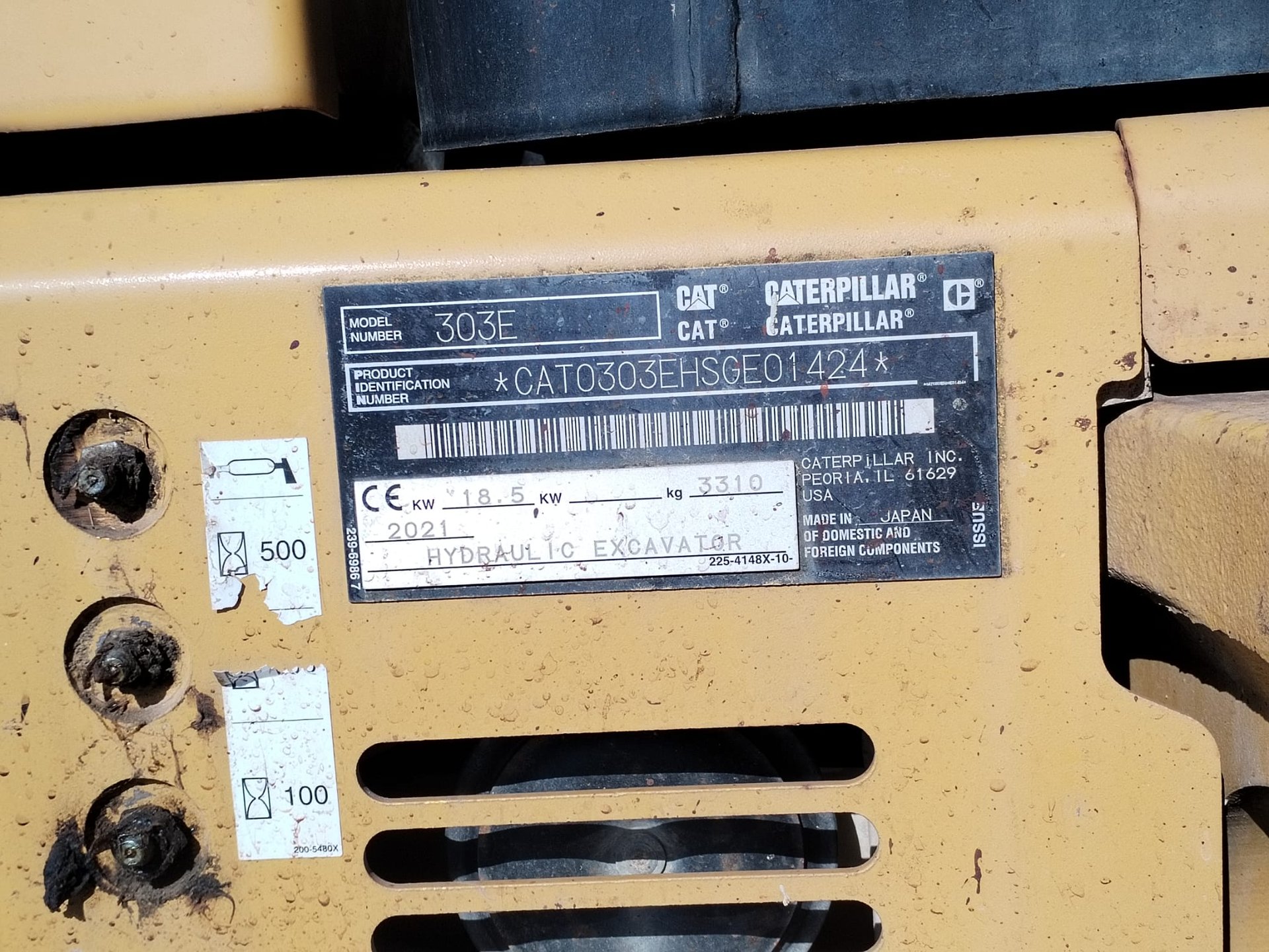 CATERPILLAR 303 E CR