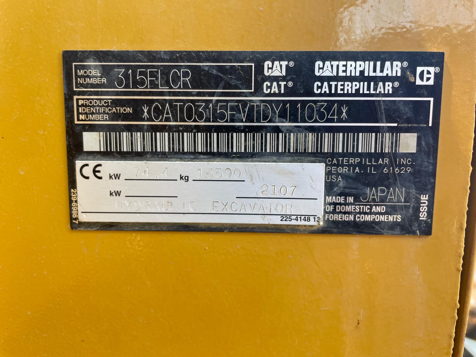CATERPILLAR 315F