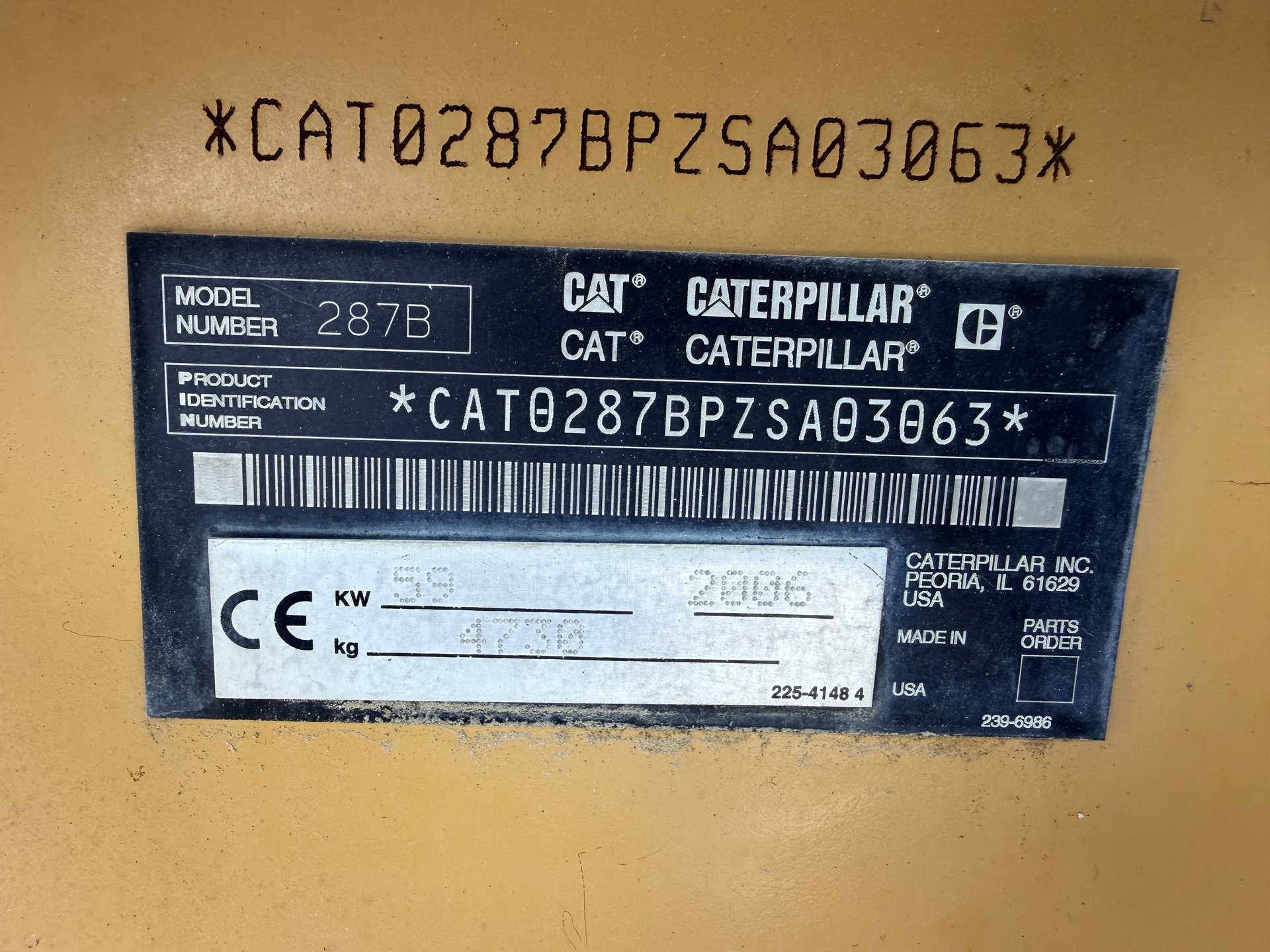 CATERPILLAR 287B