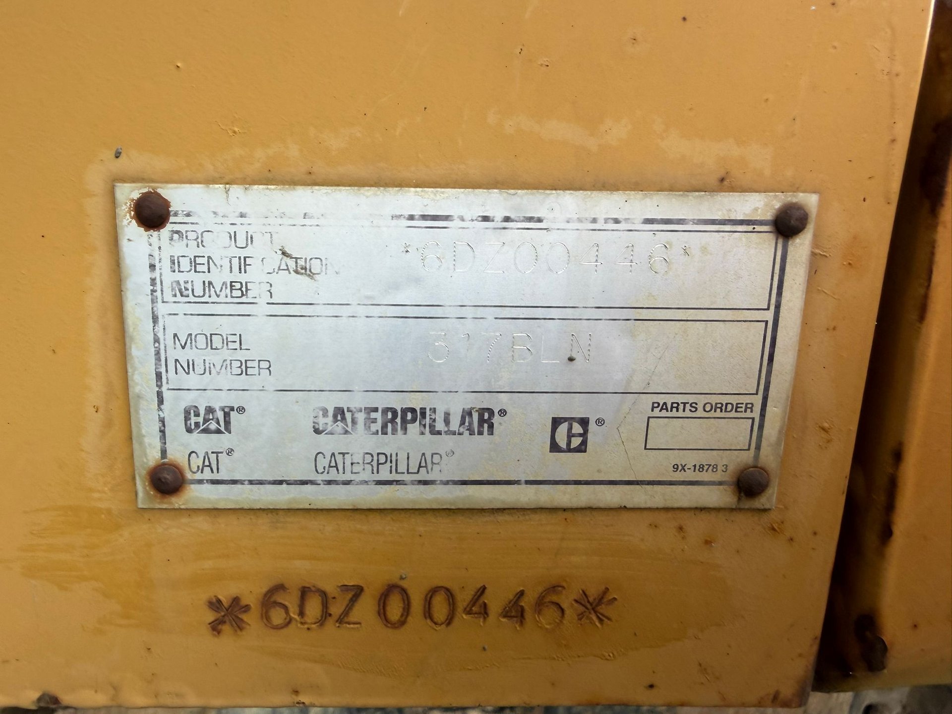 CATERPILLAR 317 B