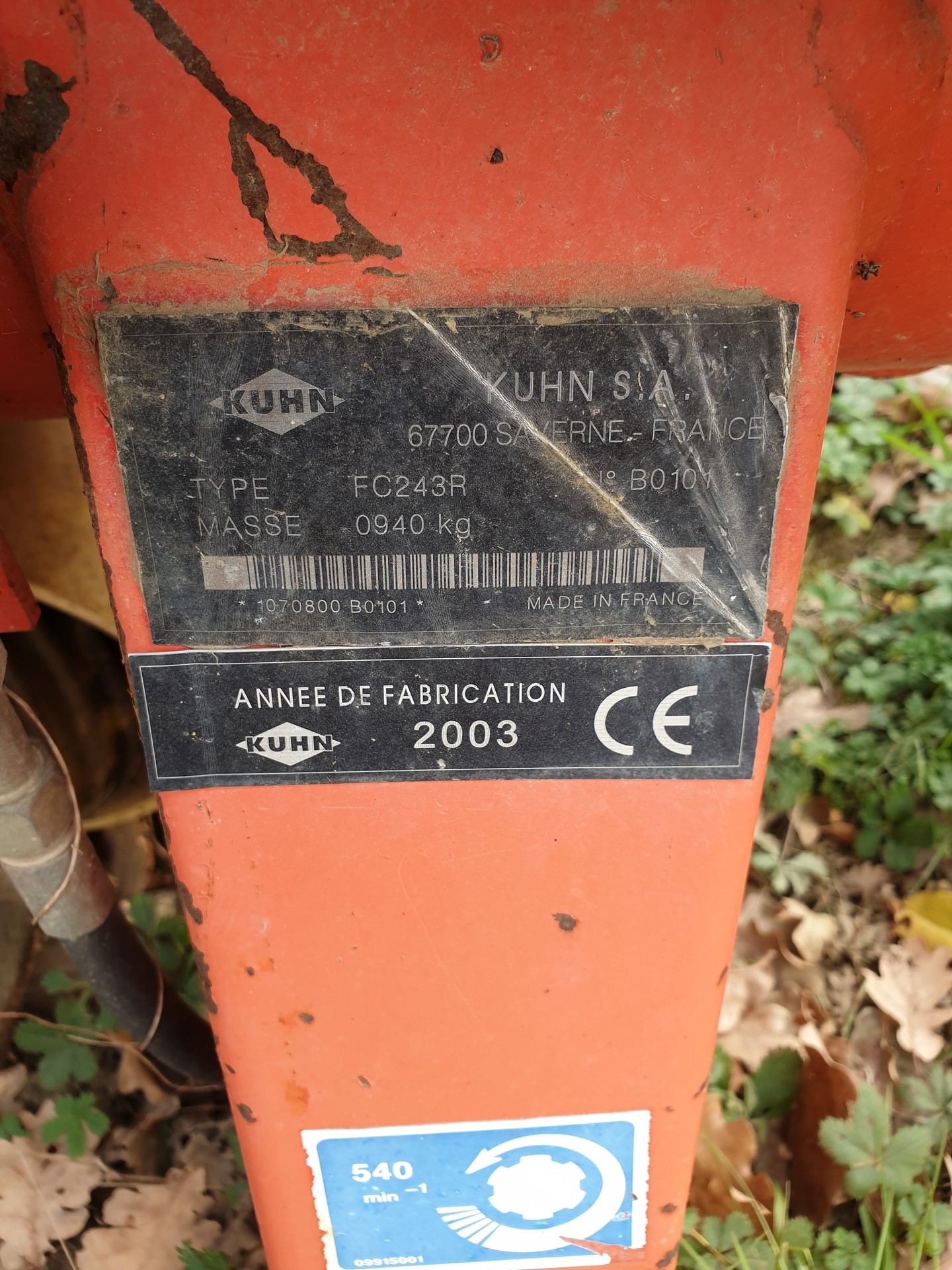 KUHN FC243R