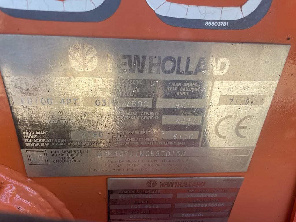 FIAT HITACHI FB100