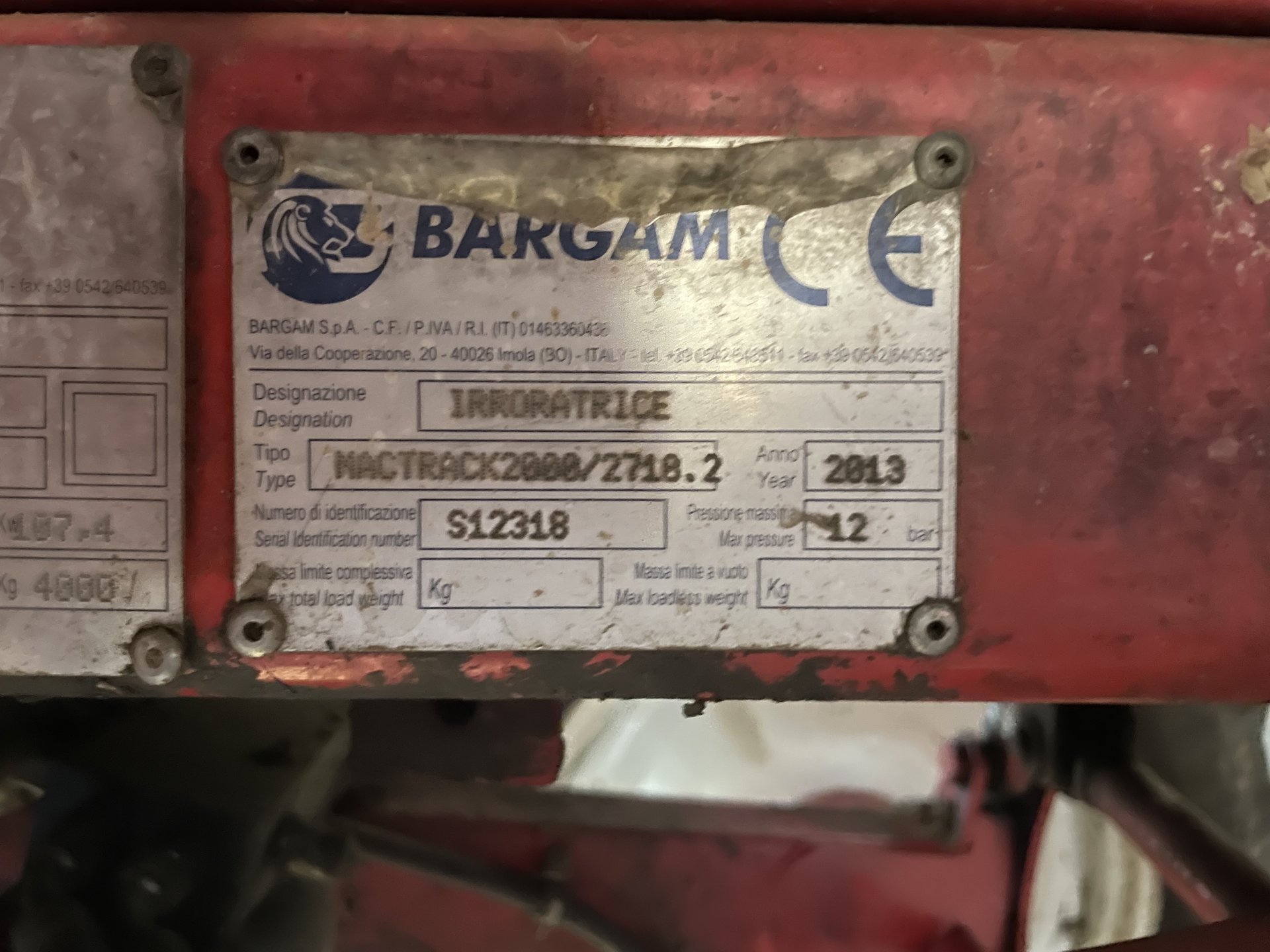 BARGAM MACKTRAK 2000 LT.