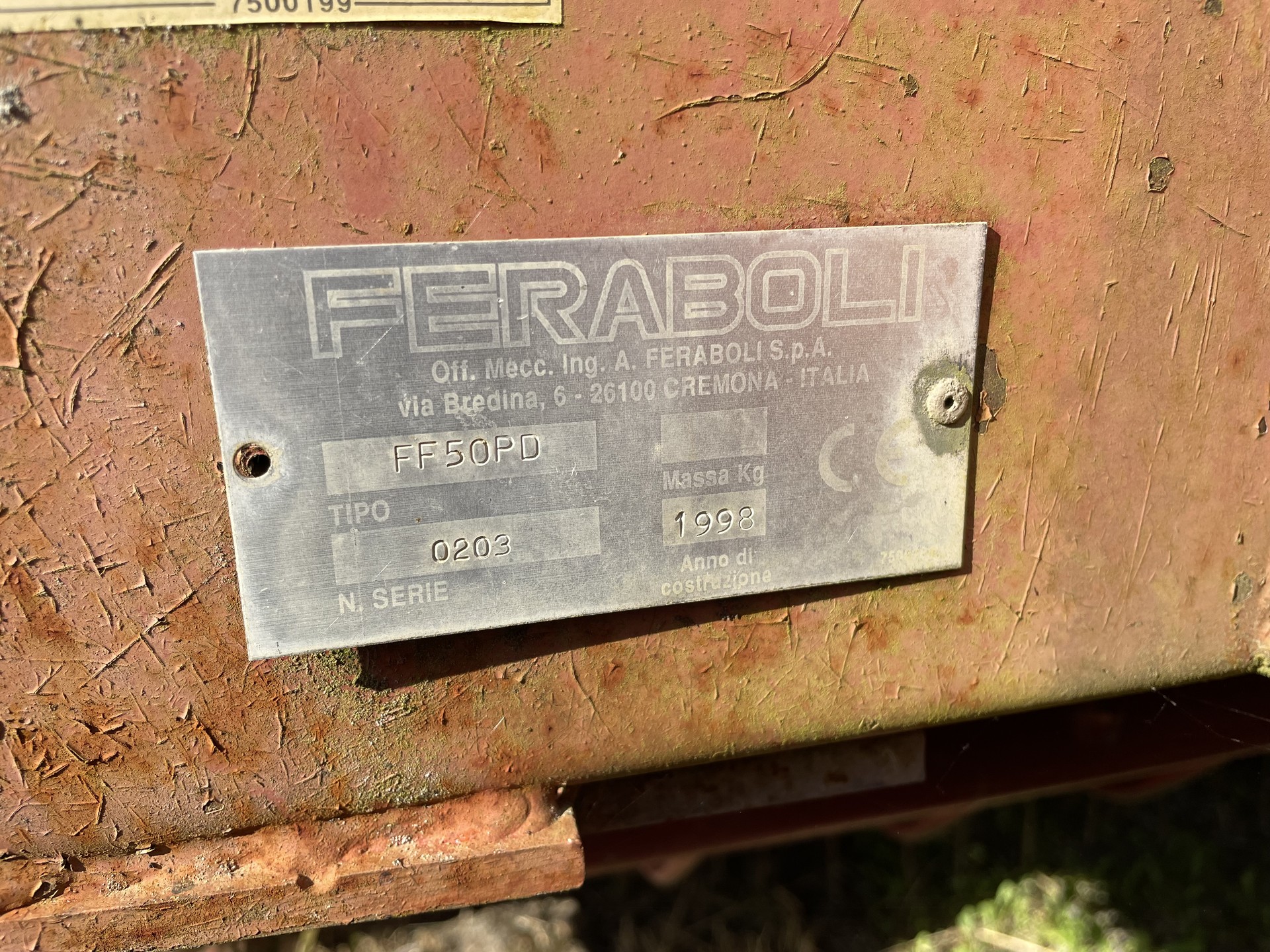 FERABOLI FF50 PD