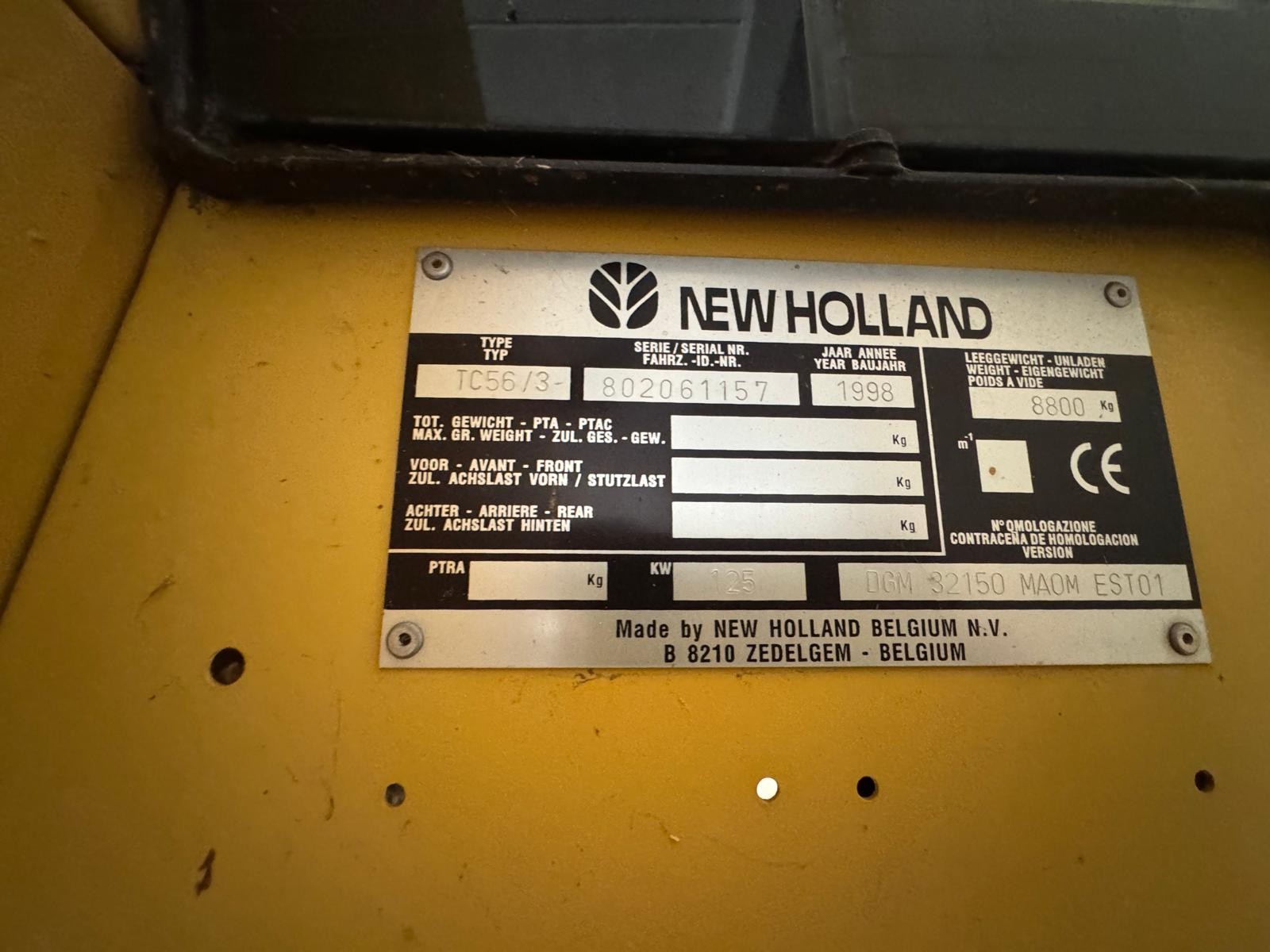 NEW HOLLAND TC56