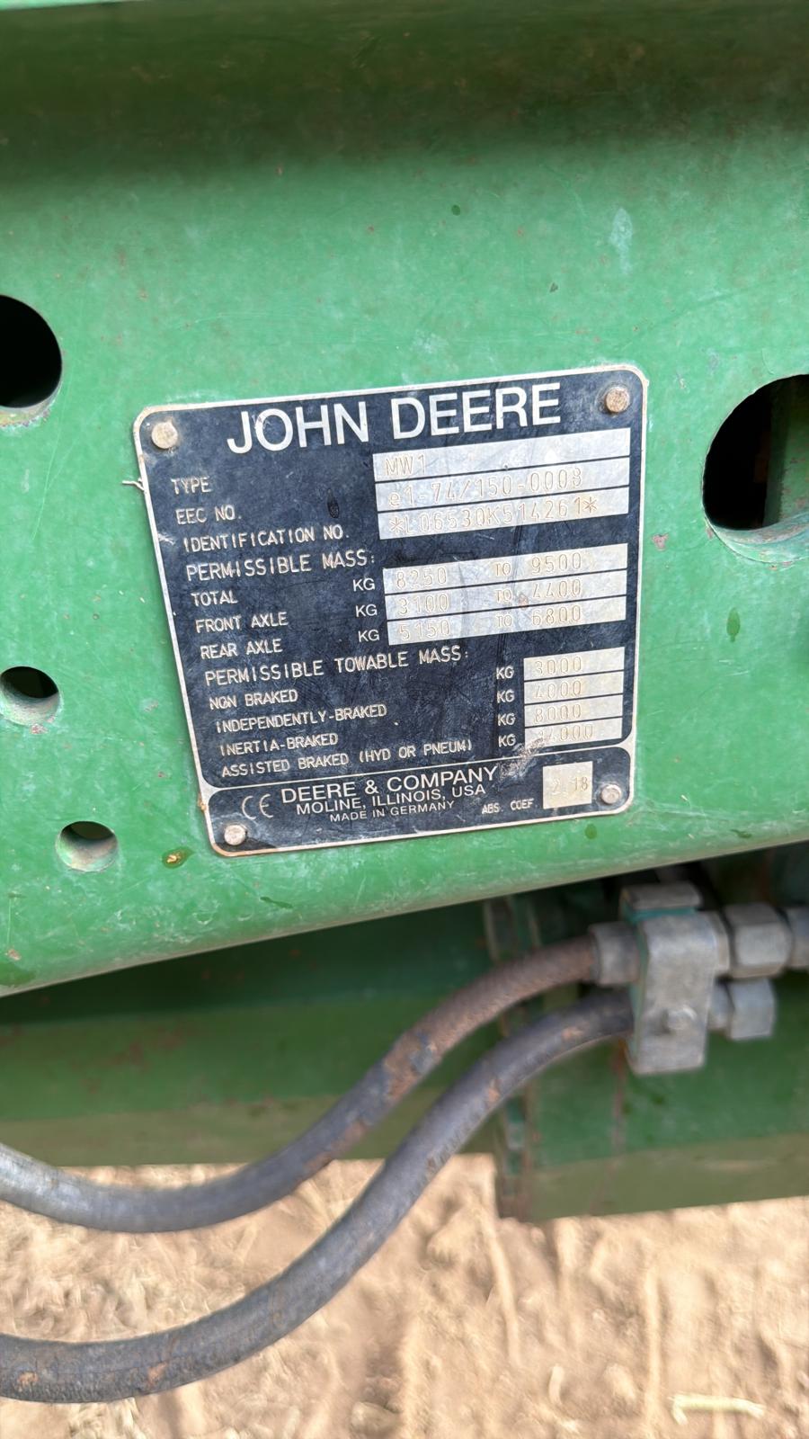 JOHN DEERE 6530 PREMIUM